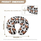 Horse Cow Print Car Seat Cover for Babies Fits Most Strollers & Baby Car Seats Soft and Stretchy Safely Breastfeeding Pillow Cover Baby Essentials - Image 5
