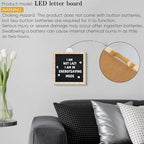 9 Pcs Pregnancy Announcements Set, Include Felt Letter Board Sign with Baby Bodysuit Shoes and Wooden Sign Surprise Announcement for Grandparents Partner Gift Family Reveal - Image 4
