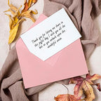 Darling Souvenir A2 Baby Pink Invitation Envelopes (4 3/8 x 5 3/4) Euro V-Flap 80 LBS Ideal for Weddings, Birthday, Invitations, Baby Shower,Bridal Shower -Packs & Colours Available - Image 3