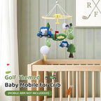Baby Crib Mobile Golf Mobile for Boys Handmade Toddler Room Decor - Image 6