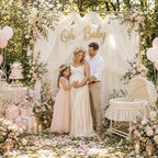 30ft x 10ft White Backdrop Curtains for Parties,6 Panels 5ft x 10ft Wrinkle-Free Polyester Photo Backdrop Drapes for Wedding Birthday Baby Shower Graduation Photography Background - Image 6
