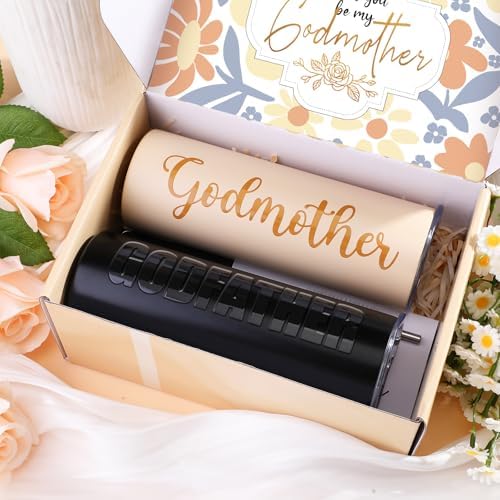 Mimorou 7 Pcs Godparents Proposal Gift Set Will You Be My Godparents - Image 5