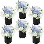 Pre-Made Flower Table Centerpieces & Baby Shower Flower Arrangements - Blue - Image 2