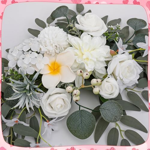 Wedding Arch Decorations 2 Pack, Artificial Hanging Flowers - Image 2