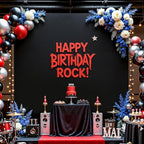Black Square Arch Backdrop Cover 8x8FT, Double-Sided Stretchy Spandex Fabric Fits Square Arch Backdrop Stand, Black Background Backdrop for Wedding Baby Shower Birthday Party Decorations - Image 3