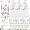 60 Sets Baby Shower Acrylic Shot Glasses It's a Girl Clear Shot Glasses Bulk with Thank You Card Organza Bags Boy Girl Theme Party Gift Tea Party Favor Thank You Gifts for Guests Gender Reveal by Unknown