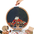 Guest Book Alternative, Personalized Rustic Wedding Maple Leaf Drop Frame by Handmade