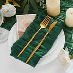 50 Pack Cheesecloth Napkins 20"x20" Emerald Green Gauze Boho Napkins - Image 6