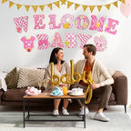 13 Pcs Baby Shower Yard Sign with Stakes, 12 Inch Its A Girl Garden Signs - Image 7