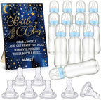 Trelaco 12 Pcs Star Cool Baby Shower Games Bottle Chug Wooden Sign Set by TrelaCo