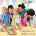 25 Pack Pacifier Bottle Openers for Baby Shower Favors with Organza Bags and Thank You Tags for Kids Birthday Party, Baby Welcome Party and Wedding - Image 5