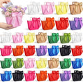 Kolldenn 36 Pack Small Gift Bag with Ribbon Handle Wedding, Assorted Colors by Unknown