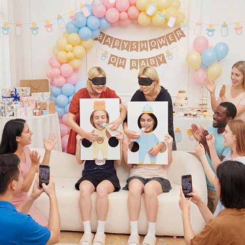 6 Set Baby Shower Games Feed The Baby(Gender-neutral,Multicolor) - Image 4