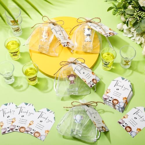 Pickmesh 25 Sets Safari Baby Shower Favors for Guests - Image 4