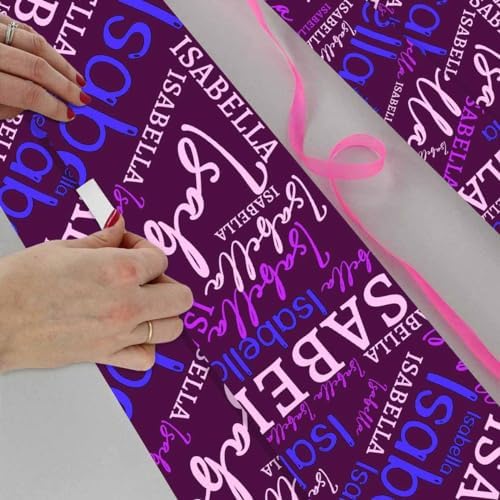 AOFUN Designer Wrapping Paper For Him - Custom Gift Tissue Paper Roll - 3 Rolls 58" x 23" - Image 4