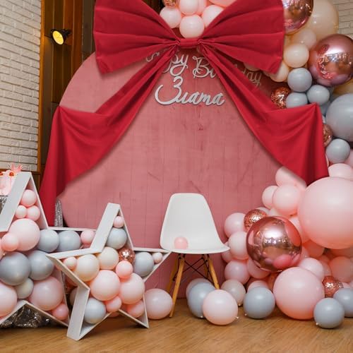 Wavwavw Giant Bow Big Wall Decor, Red, Polyester, Weeding - Image 5
