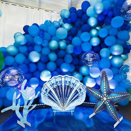 Weysat 3 Pcs Large Sea Party Stand Ocean Under The Sea Party Decoration Set - Image 4