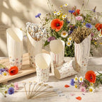 Jingmore 300 Pcs Wildflower Charcuterie Cups with Cocktail Picks Set - Image 5
