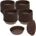CybrTrayd No.9D Glassine Paper Approximately 5,000 Pieces – 1-3/4” Base, 1” Wall Candy Cups, Brown by CybrTrayd
