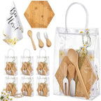 Nuenen 6 Sets Baby Shower Game Prizes Bee Mini Charcuterie Board, Hexagon by Nuenen