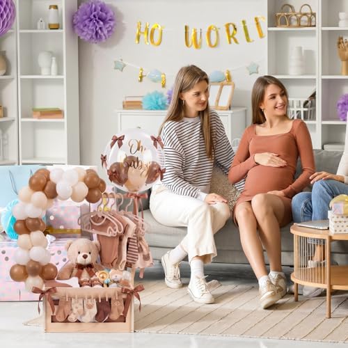 Wooden Baby Shower Crate Closet with Hanger and Rack - Image 5