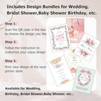 Bazen Wedding Welcome Sign Stand 50-68IN Adjustable Wedding Sign Holder - Image 4