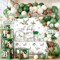 302PCS Cocomigo Mallard Duck Baby Shower Set, All-in-One Kit, Serves 25 by cocomigoPartyHome