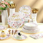400 Pcs Miss to Mrs Bridal Shower Plates Napkins Weddng - Image 4