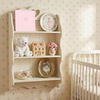 Lucy Darling Bowkissed Blush Baby Memory Book – First Year Journal, 5-Year Milestone Scrapbook & Photo Album – Keepsake for Baby Boy or Girl – Ideal Gift - Image 2
