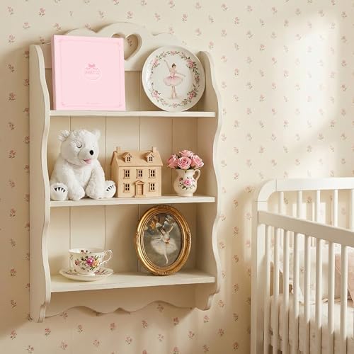 Lucy Darling Bowkissed Blush Baby Memory Book – First Year Journal, 5-Year Milestone Scrapbook & Photo Album – Keepsake for Baby Boy or Girl – Ideal Gift - Image 2