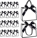 EQOREIIN 50 PCS Small Gift Bags with Handles, 5.5x 2.5x4.7 Inches Mini Bag by EQOREIIN