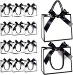 EQOREIIN 50 PCS Small Gift Bags with Handles, 5.5x 2.5x4.7 Inches Mini Bag by EQOREIIN