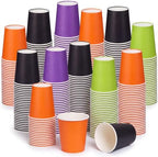 300 Pack 8 oz Halloween Disposable Paper Cups for Halloween Birthday Party - Image 6