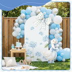 Novabright 2 Pcs One Silly Goose Party Decoration Blue Bow 5ft/2.5ft - Image 2