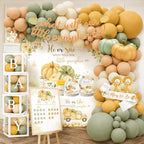 Little Pumpkin Gender Reveal Decorations, He or She Fall Baby Shower by Unknown