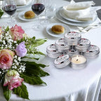 MTLEE 50 Pcs Wedding Candles Gift Favors for Guests 1 Oz, Thank You - Image 2