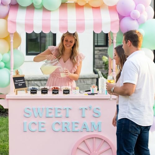 85 Pcs Ice Cream Bar Supplies Toppings Bar Kit for 30 Guests - Image 5