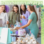 Leelosp 60 Pcs Mini Eucalyptus Baby Shower Soap Party Favor Thank You Gift - Image 3