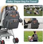 JOLLITO Diaper Bag Backpack with Changing Station Large Capacity Essentials - Image 2