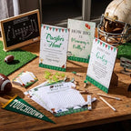 Sherr 476 Pcs Football Baby Shower Game Set, 9 Style Baby Shower Activities - Image 2