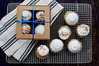 24-Ct Kraft Treat Boxes, 6x6x2.4in, Window & Dividers - Image 3