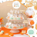 Demissle 40 Pcs Fall Pumpkin Baby Shower Soap Favors Bulk, Colorful - Image 3