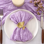 Cheesecloth Napkins Lilac Purple Cloth Napkins Bulk,Set of 50 - Image 2