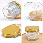 Betrome 40 Pack 4 oz Clear Glass Mason Jars,Small Canning Jars with Lids - Image 4