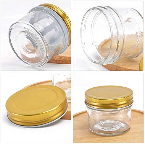 Betrome 40 Pack 4 oz Clear Glass Mason Jars,Small Canning Jars with Lids - Image 4