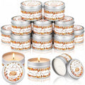 WILLBOND 12 Pcs Fall Pumpkin Cutie Pie Baby Shower Candle Favors Scented by Willbond+Technology+Limited