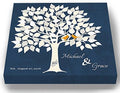 MuralMax Personalized Wedding Signing Tree Canvas Guest Book Wall Art by MuralMax