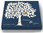 MuralMax Personalized Wedding Signing Tree Canvas Guest Book Wall Art by MuralMax