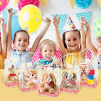 Ohuimrt 50 Pack 5.9" x 2.8" x 7.9" Clear Plastic Gift Bags with Handles - Image 6