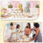 30 Sets Mini Bubble Candles Wedding Favors for Guests, 1.6" Soy Wax Candle - Image 3